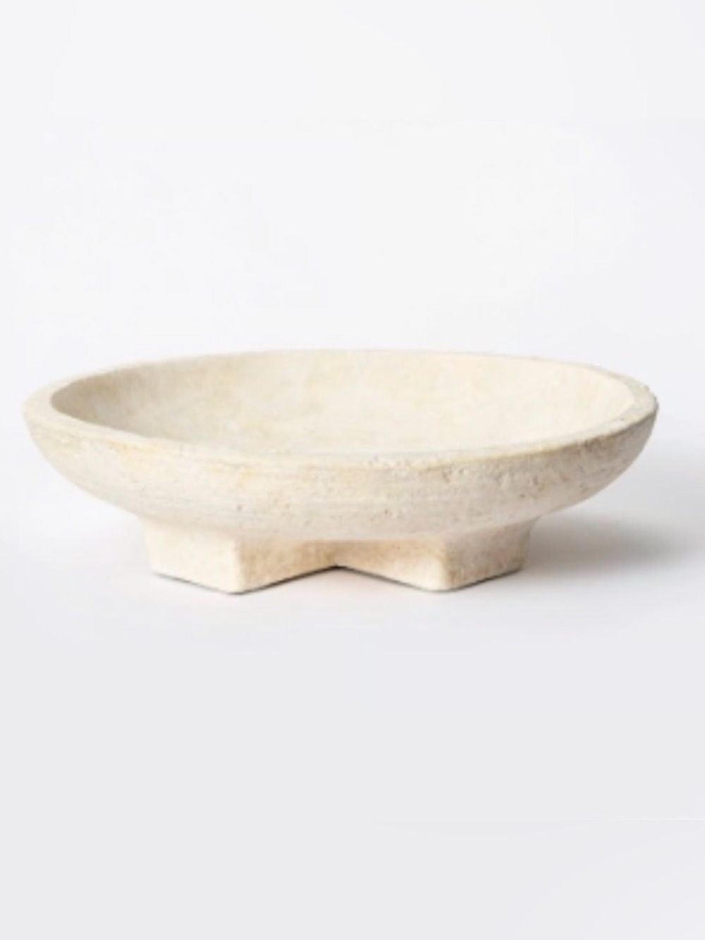 Studio McGee Terracotta Cross Base Bowl